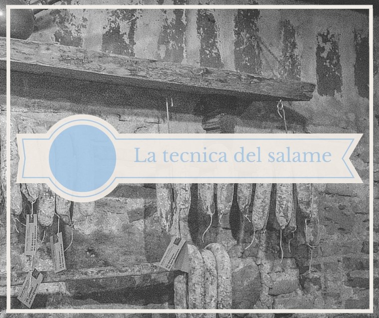 tecnica del salame