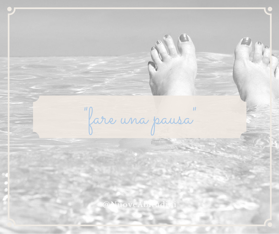 Da Pause Fare le giuste pause – Nuove Abitudini