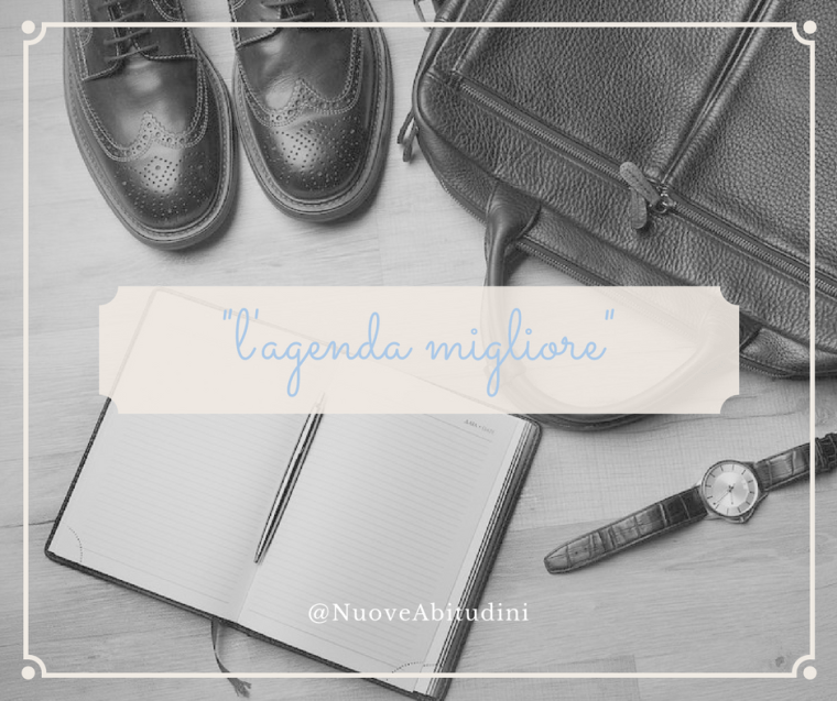 agenda settimanale stampabile