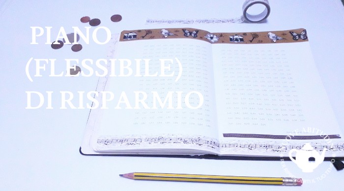 piano di risparmio stampabile