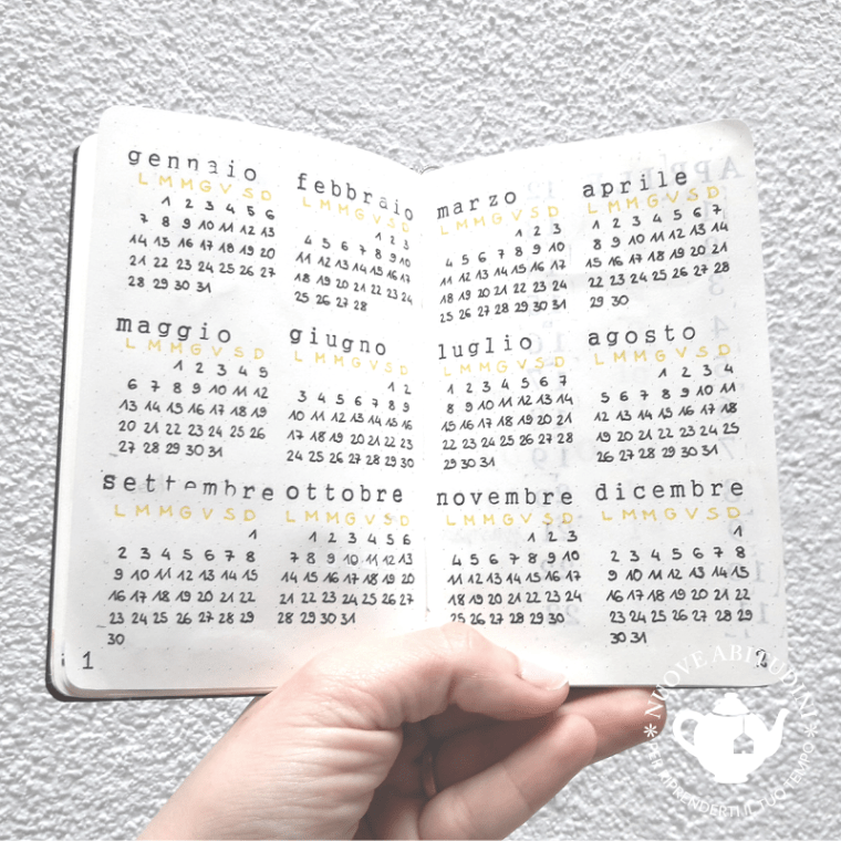 calendario 2019
