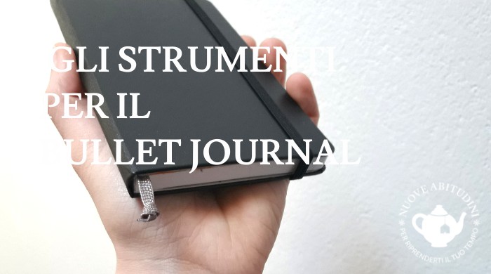 strumenti bullet journal