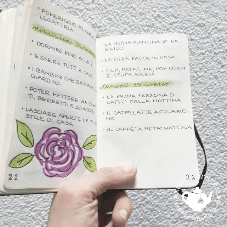 diario della gratitudine