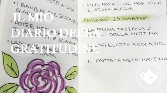 Il diario della gratitudine – Nuove Abitudini