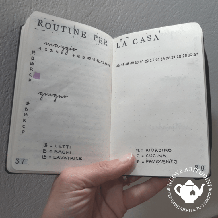 routine pulizie di casa