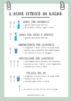 l'acido citrico in bagno pic