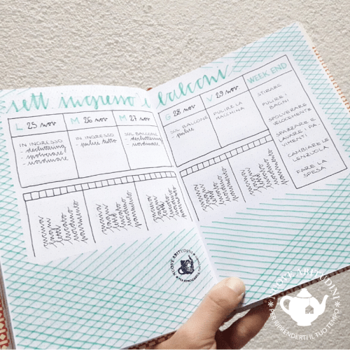 planner pulizia ingresso