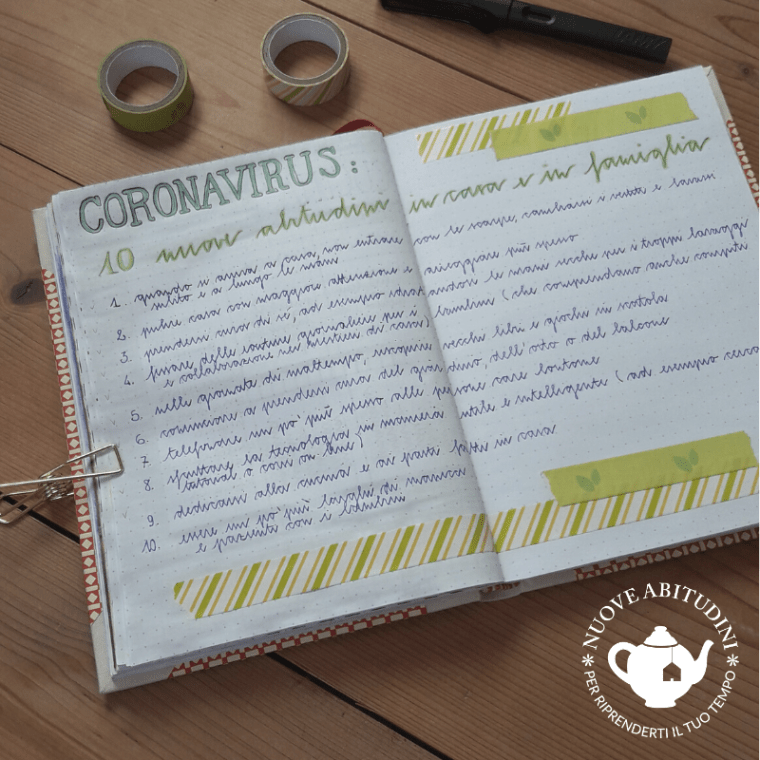 coronavirus nuove abitudini
