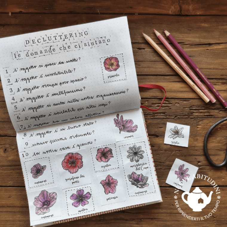 10 domande per fare decluttering